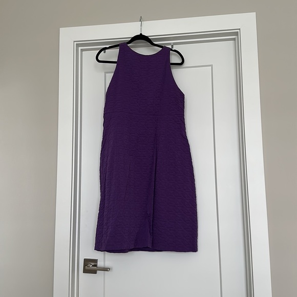 Armani Collezioni short sleeve dress with front zipper and pockets - Picture 2 of 6